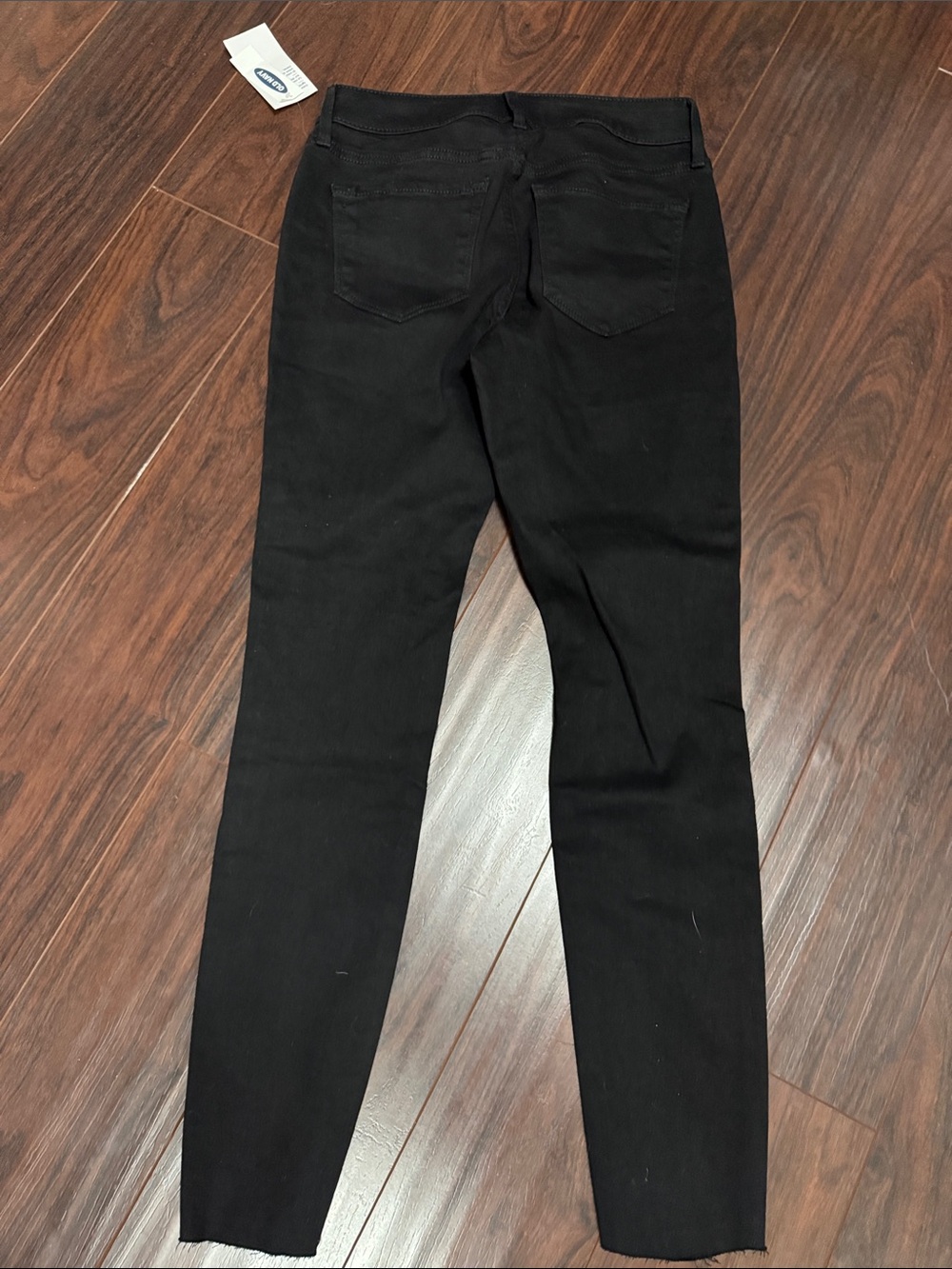 Old Navy Black Rockstar Super Skinny Ankle Jeans - Picture 4 of 4